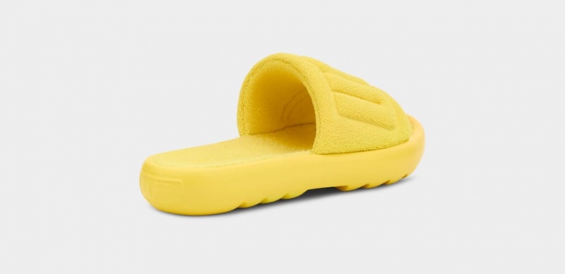 Ugg Mini Women's Slides Yellow | YXWNEIL-62