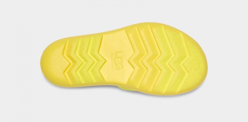 Ugg Mini Women's Slides Yellow | YXWNEIL-62