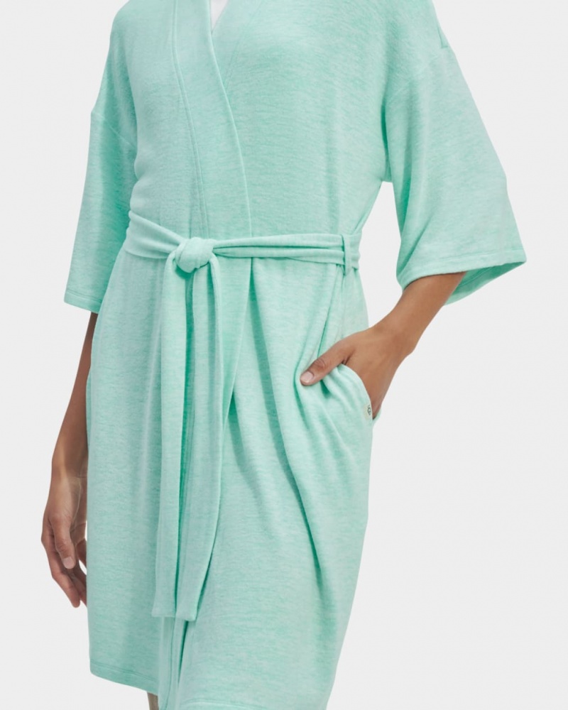 Ugg Monrose Robe Women's Sleepwear Green | GHTVILB-02