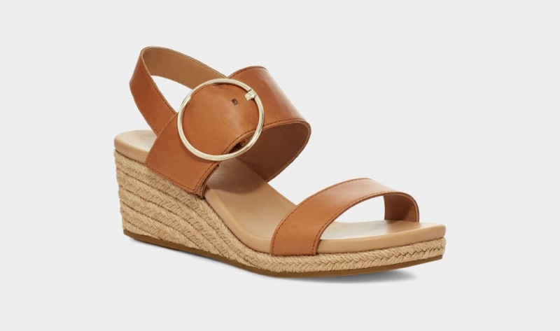 Ugg Navee Women's Sandals Brown | XOZPNHY-26