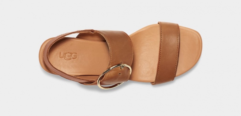 Ugg Navee Women's Sandals Brown | XOZPNHY-26