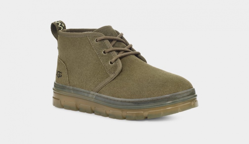 Ugg Neumel Clear Women's Boots Olive | MGTVHPL-83