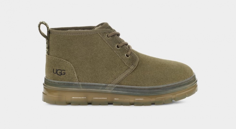 Ugg Neumel Clear Women\'s Boots Olive | MGTVHPL-83