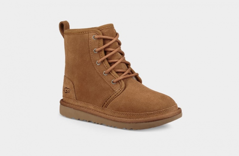 Ugg Neumel High Kids' Boots Brown | LOXUAJP-84