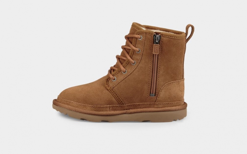 Ugg Neumel High Kids' Boots Brown | LOXUAJP-84