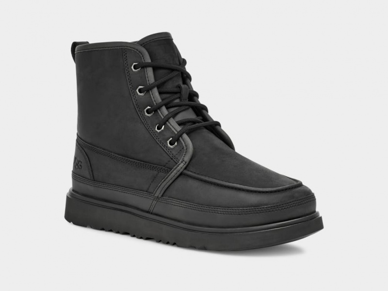 Ugg Neumel High Moc Weather Men's Boots Black | LPDTQAF-97