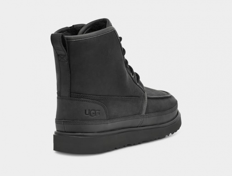 Ugg Neumel High Moc Weather Men's Boots Black | LPDTQAF-97