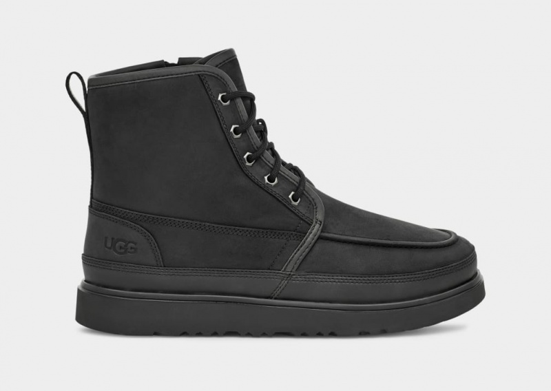 Ugg Neumel High Moc Weather Men\'s Boots Black | LPDTQAF-97