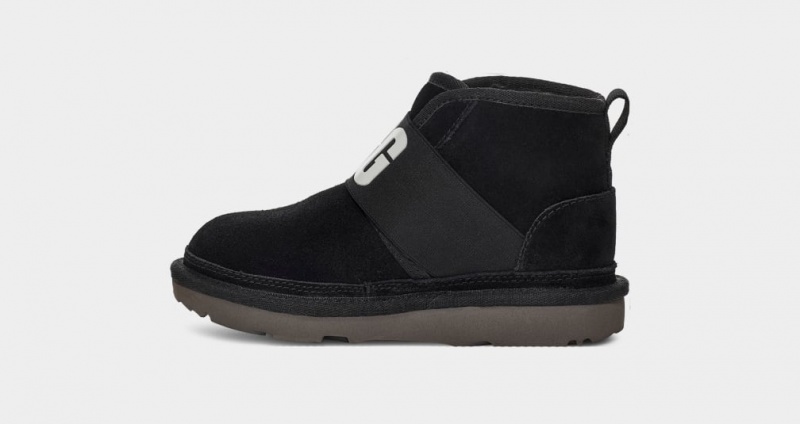 Ugg Neumel II Graphic Kids' Boots Black | PBMKGLQ-87