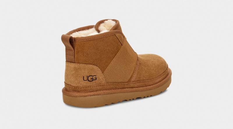 Ugg Neumel II Graphic Kids' Boots Brown | ISVXGBL-37