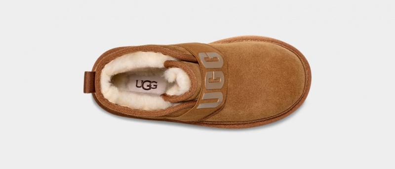 Ugg Neumel II Graphic Kids' Boots Brown | ISVXGBL-37