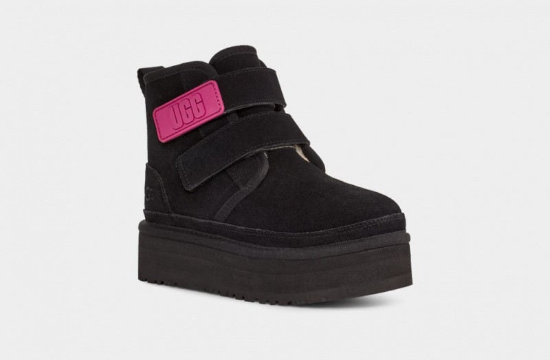 Ugg Neumel Kids' Boots Black | OKATPGH-48