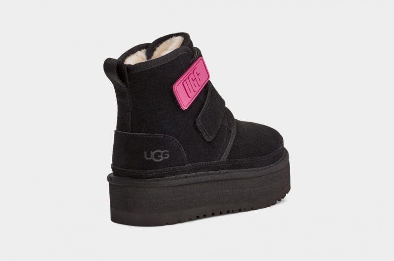 Ugg Neumel Kids' Boots Black | OKATPGH-48