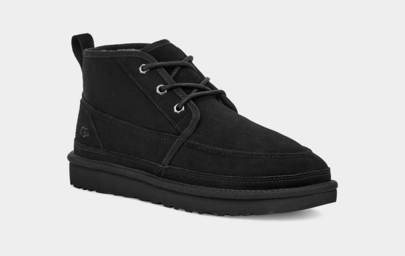 Ugg Neumel Moc Men's Boots Black | KFNLDCB-64