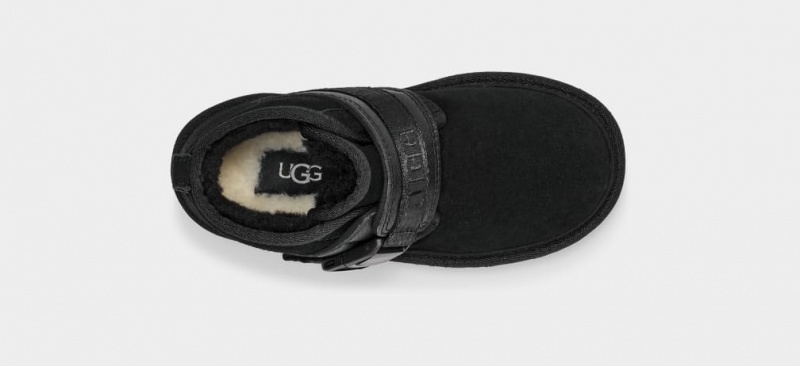 Ugg Neumel Snapback Kids' Boots Black | COTWZNH-14