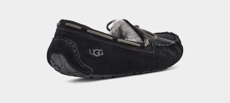 Ugg Olsen Men's Moccasins Black | CFRYSHI-35