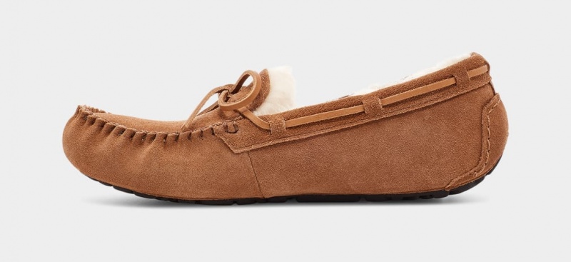 Ugg Olsen Men's Moccasins Brown | WGAMVYI-09