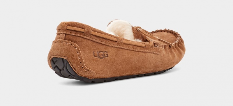 Ugg Olsen Men's Moccasins Brown | WGAMVYI-09