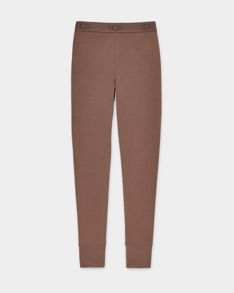 Ugg Paloma Women's Leggings Chocolate | HXIFSCE-26