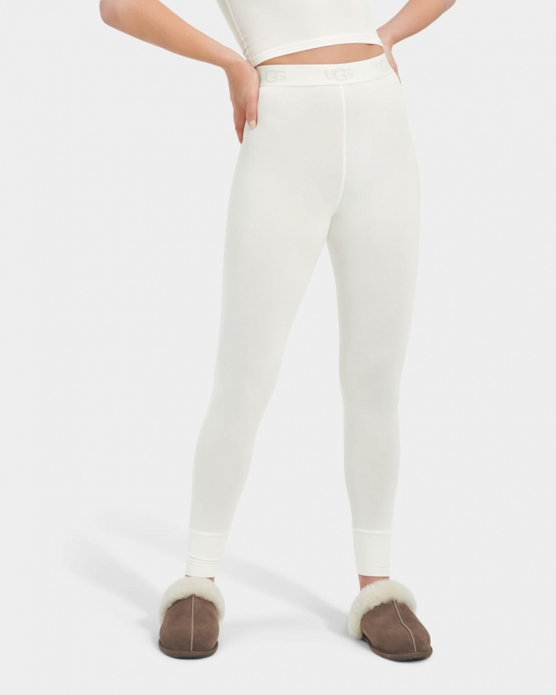 Ugg Paloma Women's Leggings White | SIZLPAD-47