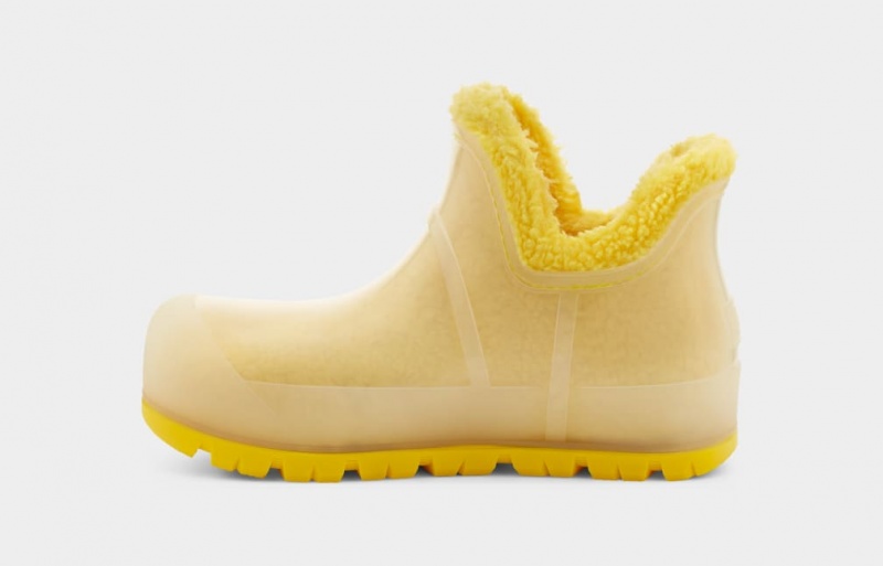 Ugg Raincloud Clear Women's Boots Yellow | MUONJYH-81