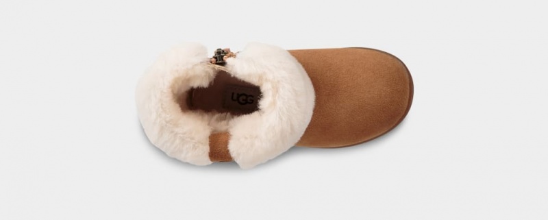 Ugg Ramona Kids' Boots Brown | QWNBUGA-25