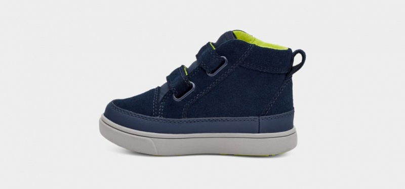 Ugg Rennon II Weather Kids' Sneakers Blue | UNLGQKV-16