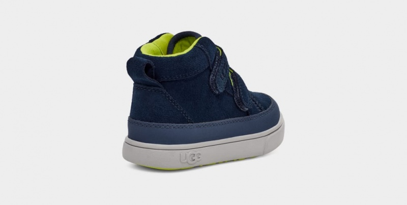 Ugg Rennon II Weather Kids' Sneakers Blue | UNLGQKV-16