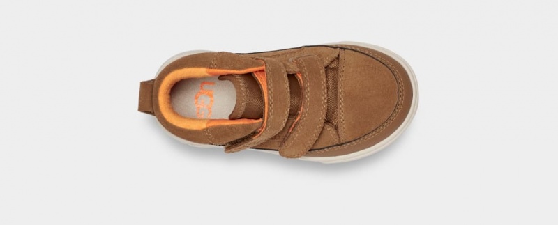 Ugg Rennon II Weather Kids' Sneakers Brown | BZMKJLX-01