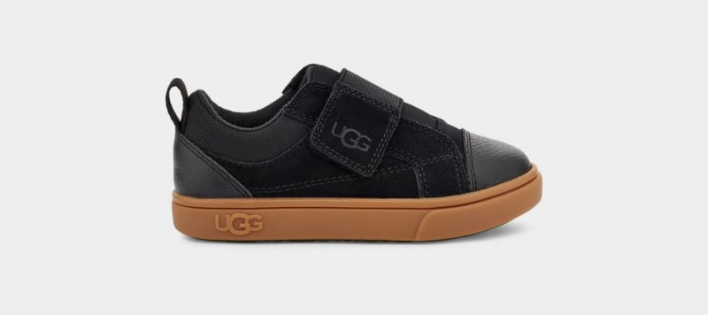 Ugg Rennon Low Kids\' Sneakers Black | WTXAEBL-54