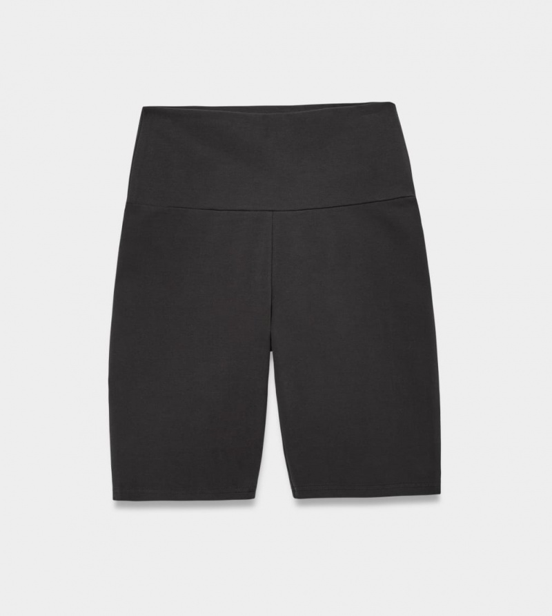 Ugg Rilynn Biker Women's Shorts Black | LGUPDER-92