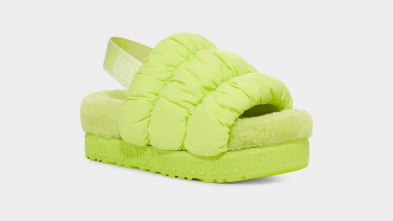 Ugg Scrunchita Women's Sandals Green | GPOZLHQ-17