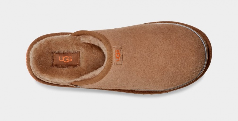 Ugg Scuff Cali Wave Men's Slippers Brown / Orange | TAINYQD-25