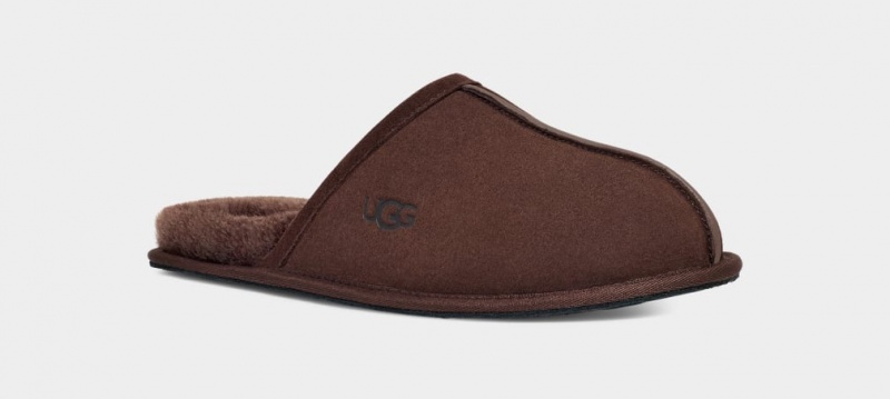 Ugg Scuff Men's Slippers Brown | HBYSJUV-06