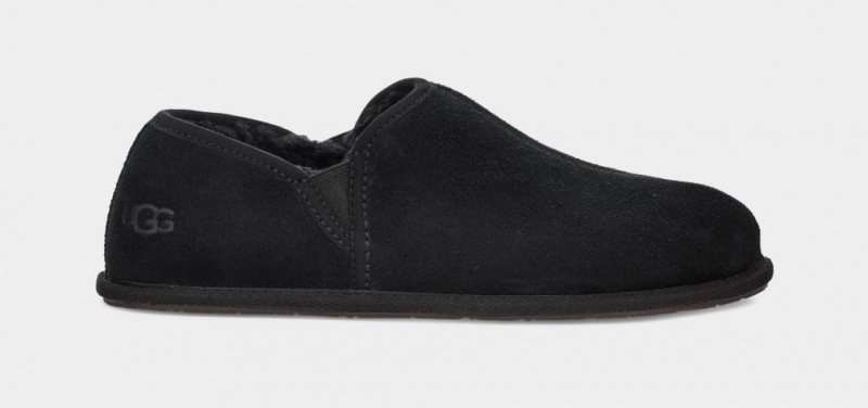 Ugg Scuff Romeo II Men\'s Moccasins Black | EQOKSZR-85