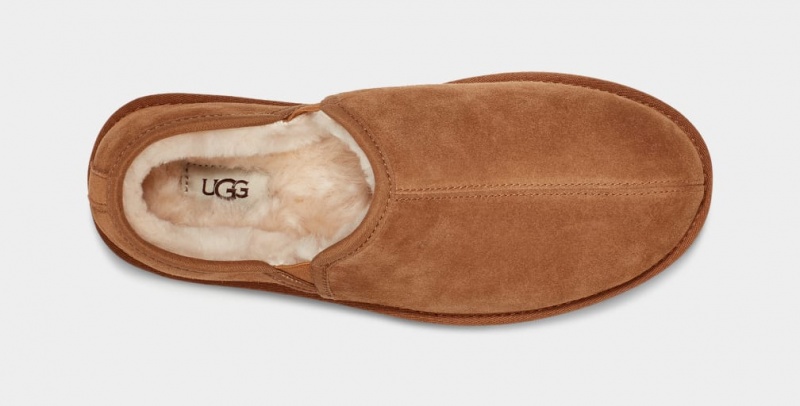 Ugg Scuff Romeo II Men's Slippers Brown | CGHZYMA-01