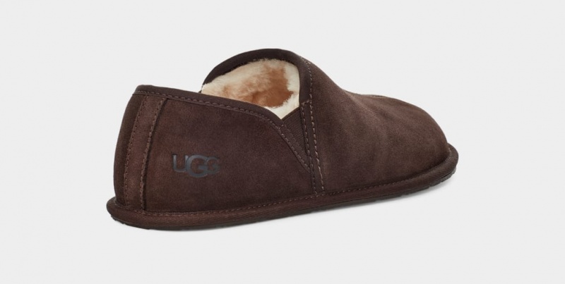 Ugg Scuff Romeo II Men's Slippers Brown | JYHNIBV-25