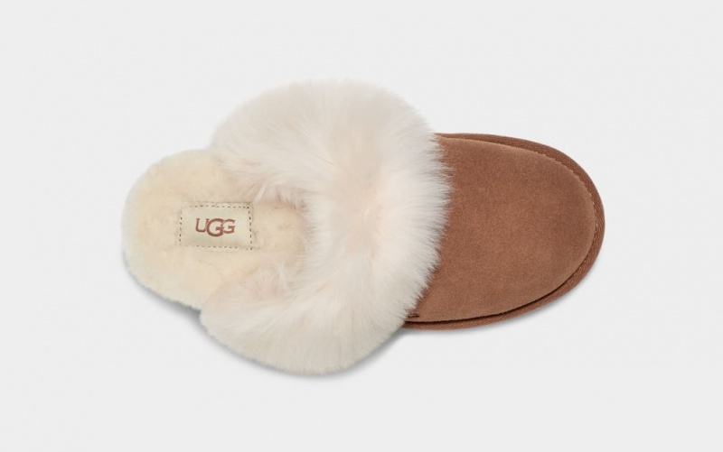 Ugg Scuff Sis Women's Slippers Brown | VEXZLDG-81