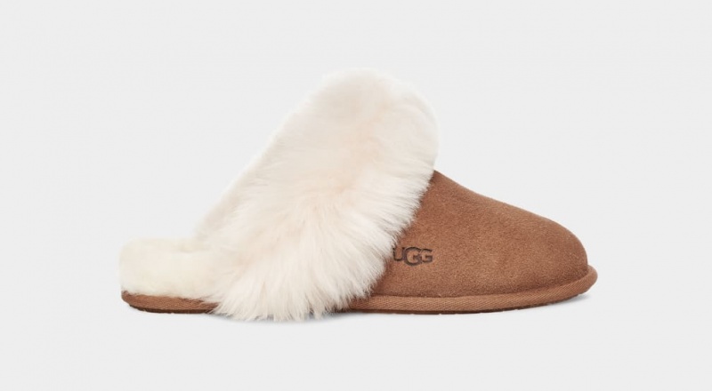 Ugg Scuff Sis Women\'s Slippers Brown | VEXZLDG-81