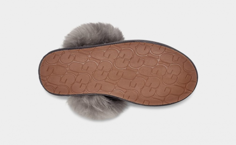 Ugg Scuff Sis Women's Slippers Grey | ZDJLBEF-52