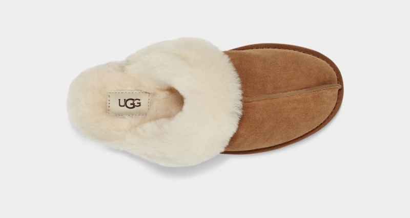 Ugg Scuffette II Women's Slippers Brown | QZNKIDE-85