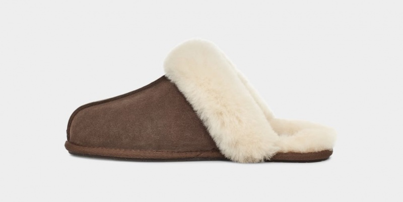 Ugg Scuffette II Women's Slippers Brown | AJDZQEB-04