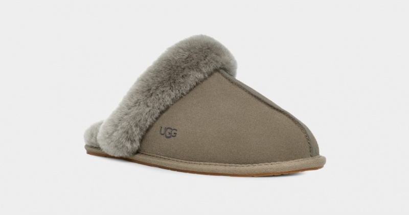 Ugg Scuffette II Women's Slippers Green | QLVUZYJ-27