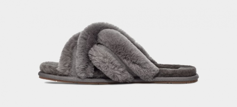 Ugg Scuffita Women's Slippers Grey | DZNKJTY-51