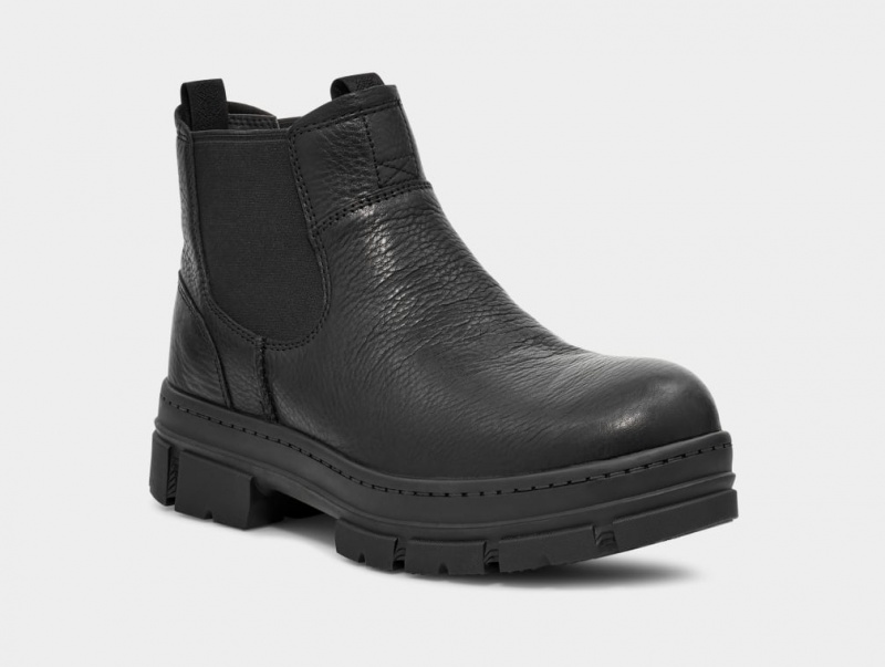 Ugg Skyview Men's Chelsea Boots Black | BFLEQWR-40