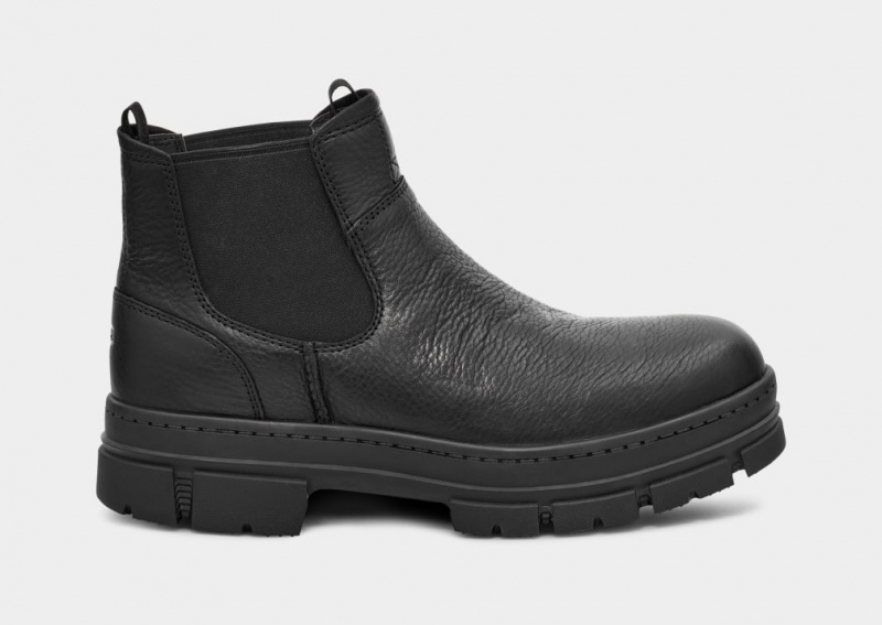 Ugg Skyview Men\'s Chelsea Boots Black | BFLEQWR-40