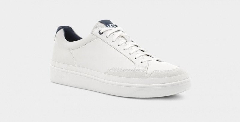 Ugg South Bay Low Men's Sneakers White | QUEBDHT-02