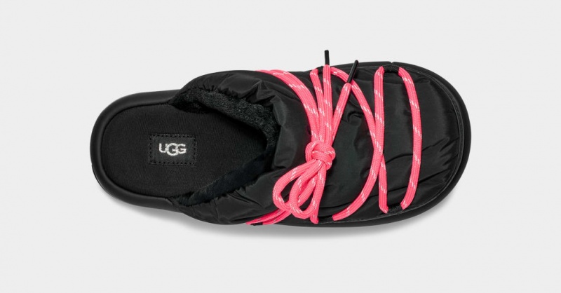 Ugg Spaceslider Tech Women's Moccasins Black | SQAWRXN-61