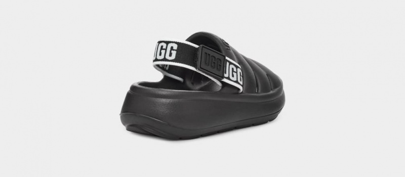 Ugg Sport Yeah Kids' Sandals Black | BJSUZRK-46