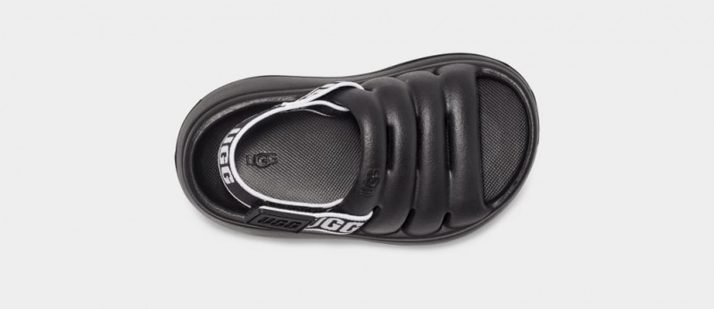 Ugg Sport Yeah Kids' Sandals Black | BJSUZRK-46